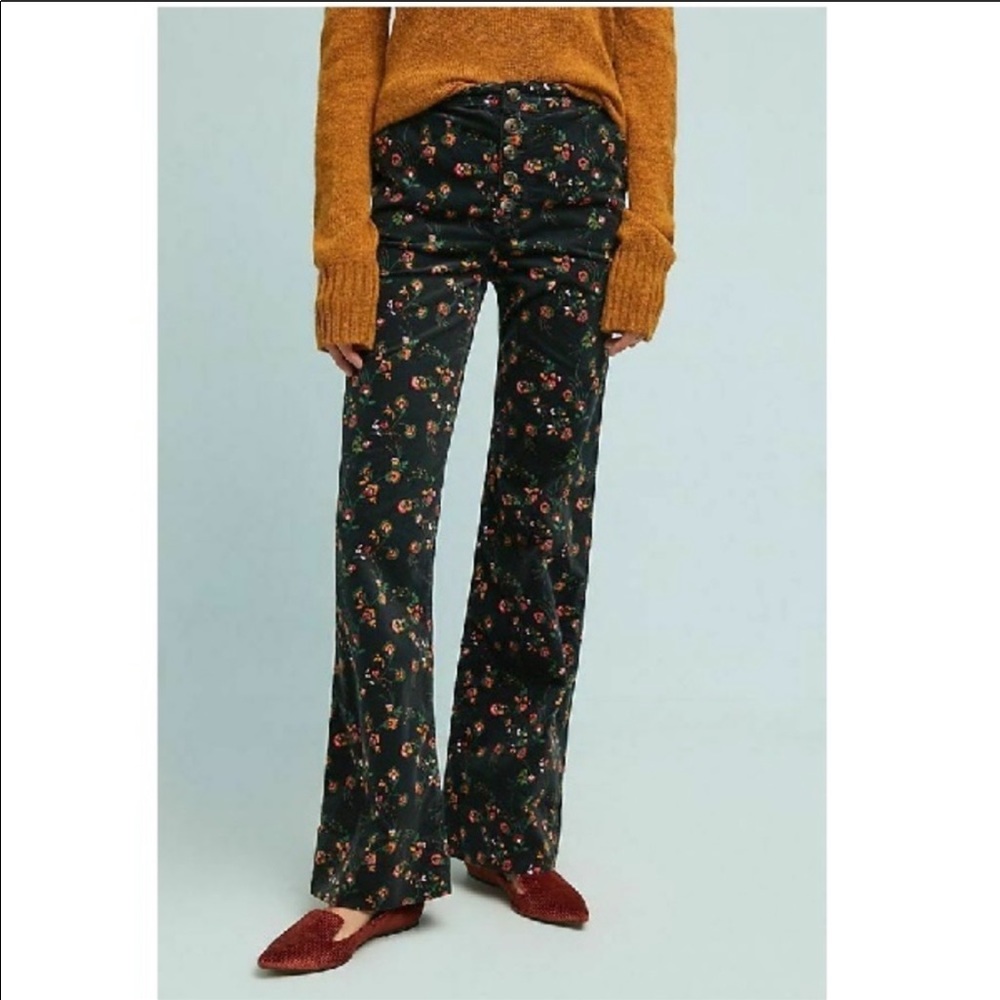 Anthropologie Pilcro Corduroy High-Rise Jeans New